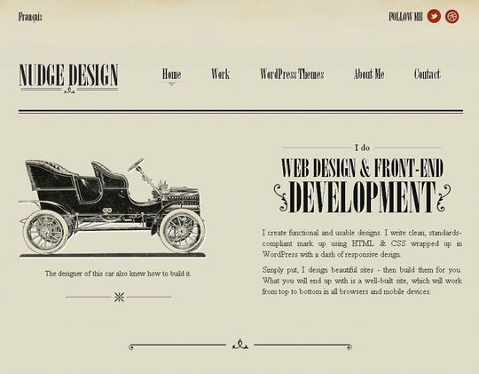 Antique Website Design